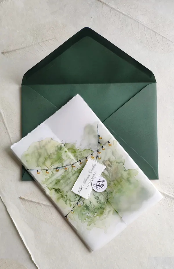 diseño invitación boda - PRINCIPAL acuarelas invitaciones live art