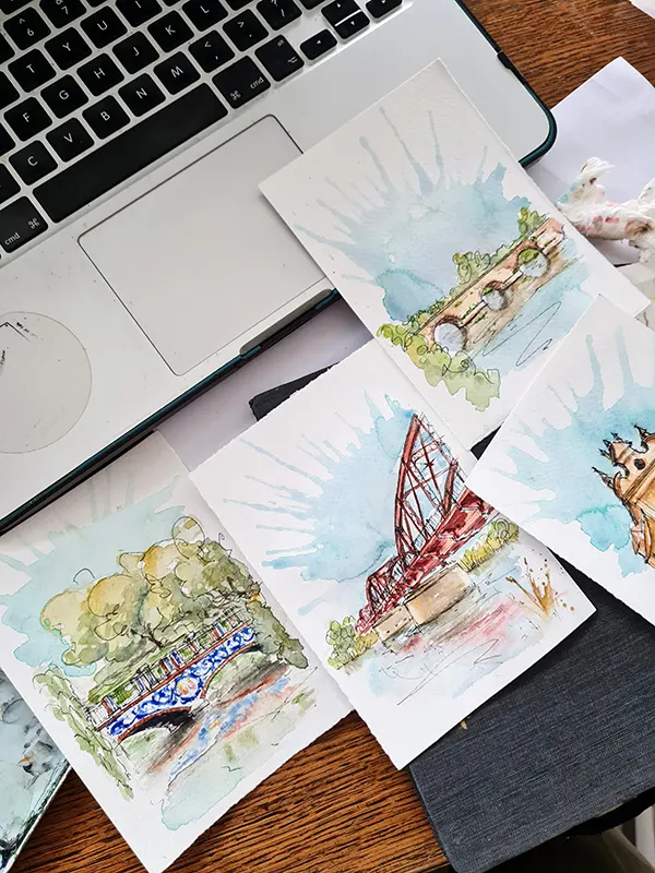 seating plan acuarela